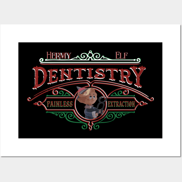 Hermey Elf Dentist Wall Art by LostOnTheTrailSupplyCo